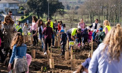 Penafiel envolve crianças na criação de floresta nativa com metodologia Miyawaki junto às Piscinas de S. Lourenço
