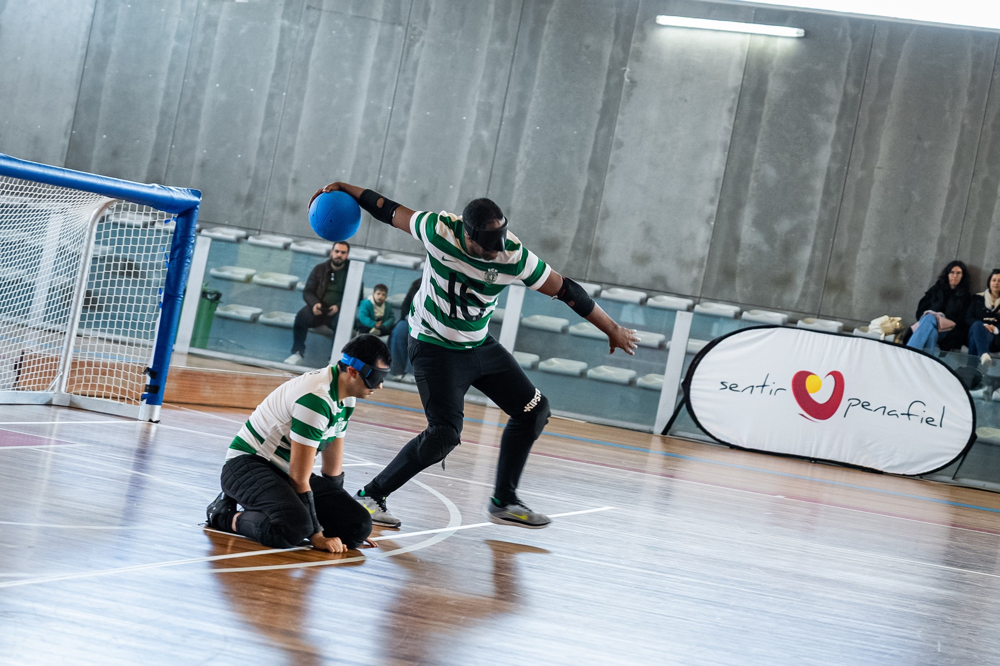 Penafiel recebeu etapa da Liga II de GoalBall no Pavilhão de Rio de Moinhos com equipas do Sporting, ACAPO e Fundação Jorge Pina