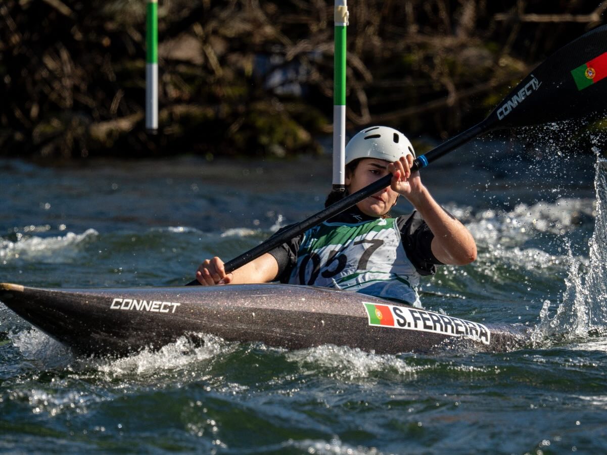 Sara Ferreira e Eduardo Fonseca são bicampeões nacionais de slalom no Campeonato Nacional disputado em Amarante