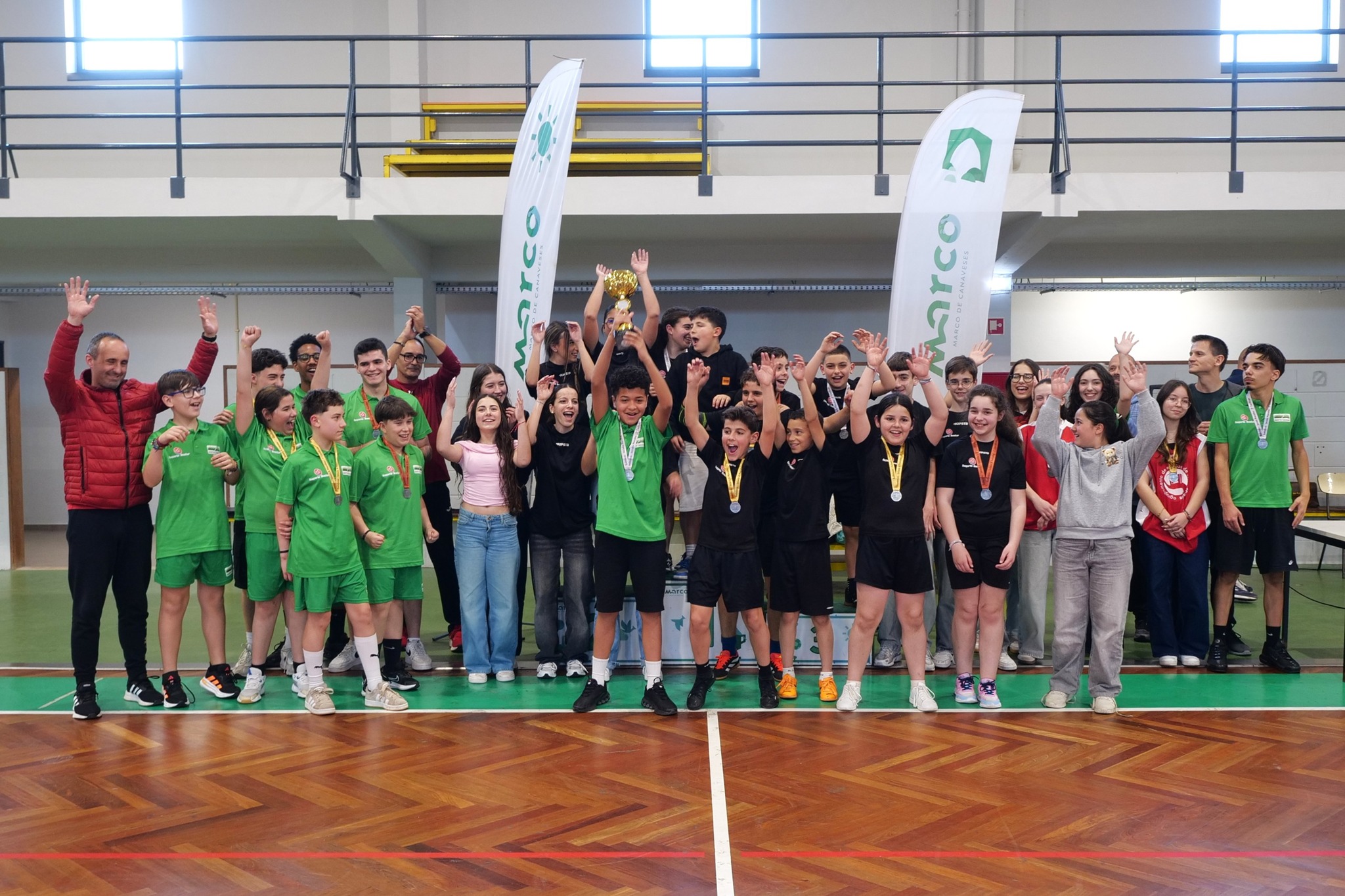 Torreio Municipal de Badminton no Marco de Canaveses bate recorde com 136 alunos e 19 professores