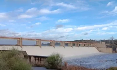 Descargas na Barragem de Pedrógão