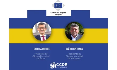 CCDR Alentejo saúda designação de autarcas do Alentejo para o Comité das Regiões da União Europeia « Comissão de Coordenação e Desenvolvimento Regional do Alentejo, I.P.
