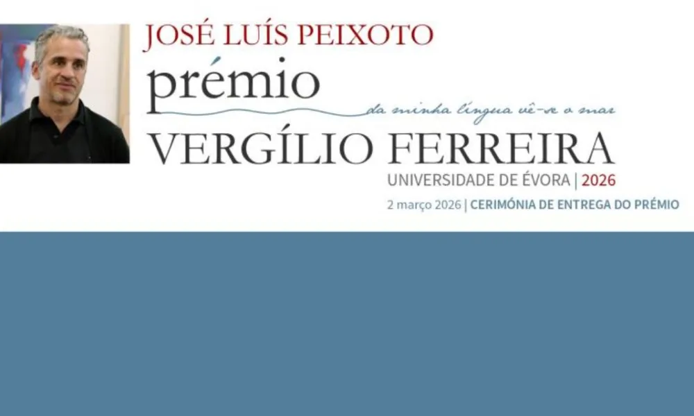 José Luís Peixoto distinguido com o Prémio Vergílio Ferreira 2026