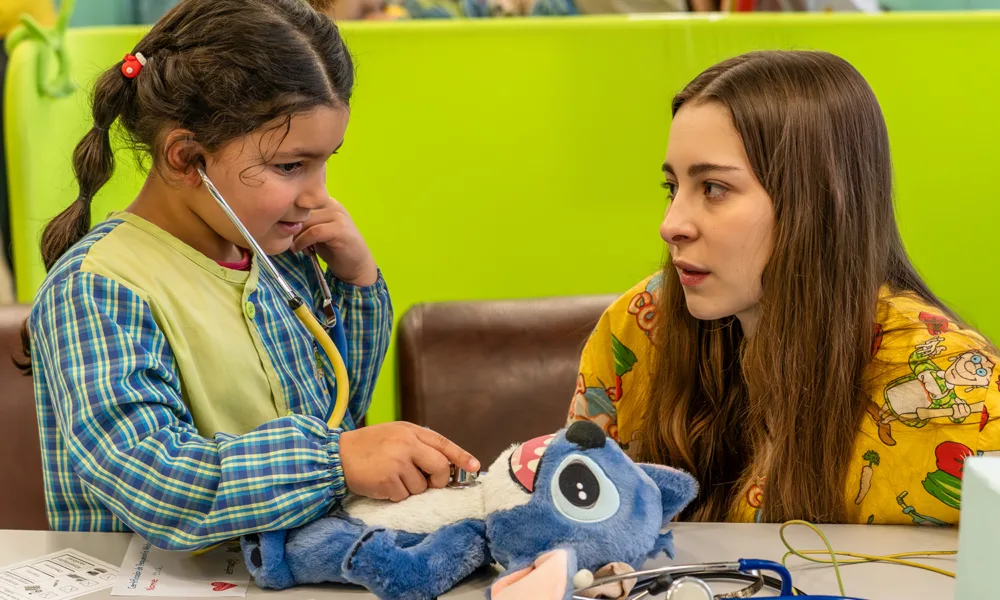 Brincar aos hospitais para perder o medo da bata branca