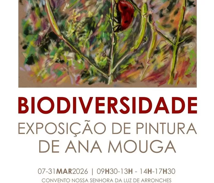 Arronches recebe exposição de pintura “Biodiversidade” de Ana Mouga até ao final de março