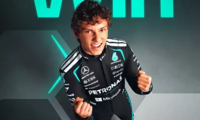 Kimi Antonelli quebra jejum de 20 anos para Itália com vitória na China