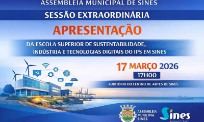 Sines apresenta nova Escola Superior do Politécnico de Setúbal