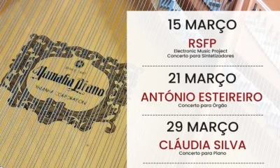 Almodôvar promove ciclo de concertos dedicado a instrumentos de teclas em março