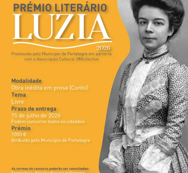 Portalegre lança Prémio Literário “LUZIA” para premiar contos