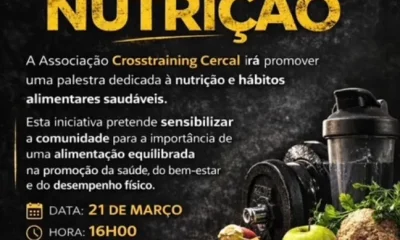 Cercal recebe palestra sobre nutrição e hábitos de vida saudáveis