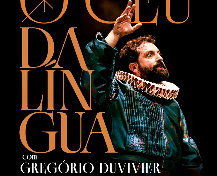 Gregório Duvivier apresenta “O Céu da Língua” em Évora no Teatro Garcia de Resende