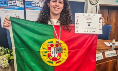 Aluna de Odemira conquista medalha de prata em mostra científica internacional na Itália