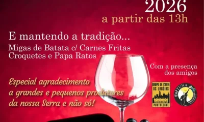 Centro Vicentino da Serra celebra XXI Prova de Vinhos em abril