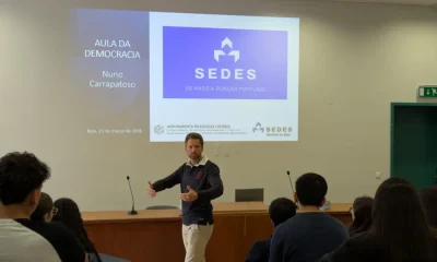 SEDES Leva “Aula da Democracia” a Centenas de Alunos em Beja