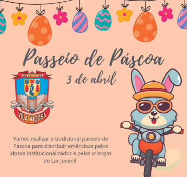 Moto Clube de Vila Viçosa organiza tradicional Passeio de Páscoa