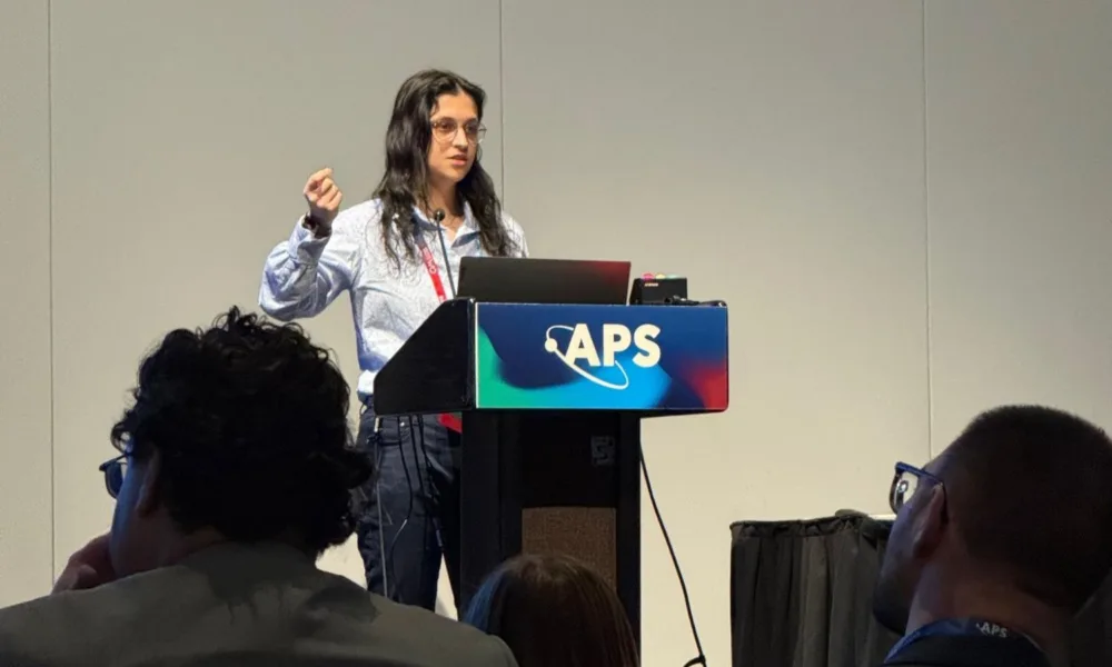 Alumna da U.Porto premiada na maior conferência de física do mundo