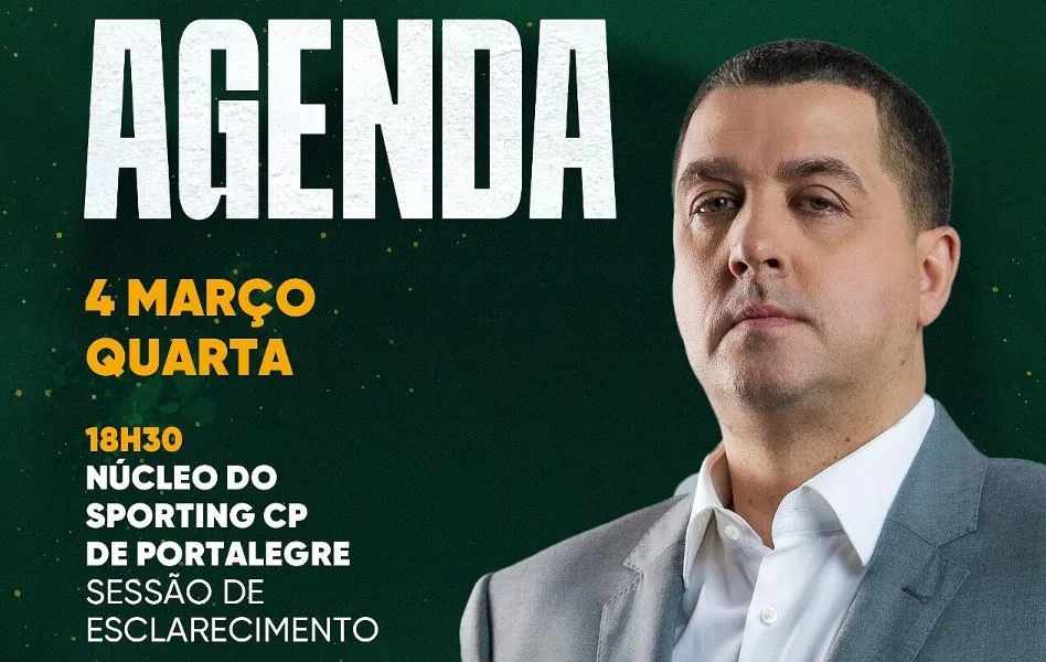 Portalegre: Candidato Bruno Sá apresenta candidatura de presidência do Sporting