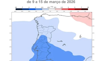 #tempo #previsao_semana

 Previsão do estado do tempo –  semana de 9 a 15 março …