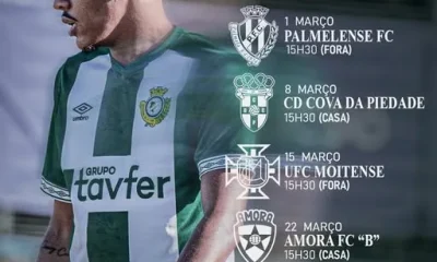 Vitória de Setúbal isola-se na liderança após triunfo em Palmela