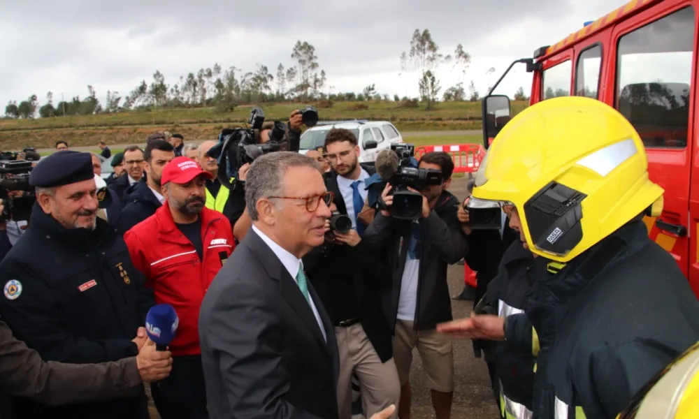 Presidente da República visita Ferreira do Zêzere para avaliar danos das intempéries