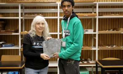 Entre xistos e trilobites: o dia em que Mateus foi paleontólogo