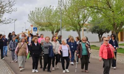 Iniciativa simbólica serviu para marcar o Dia Mundial da Atividade Física e o Di…