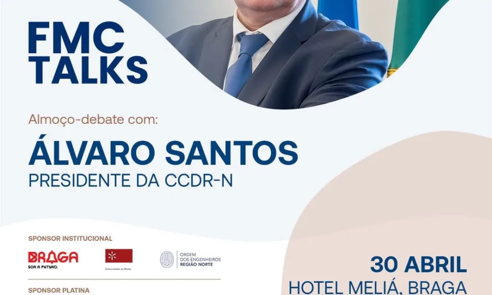 O Presidente da CCDR NORTE, Álvaro Santos, participa, na próxima quinta-feira, c…