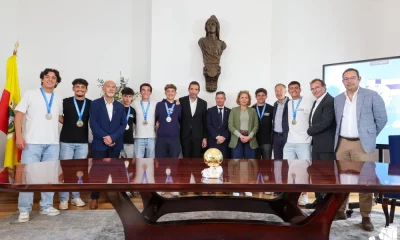 Município da Nazaré homenageou Campeões da Europa de Sub-20 de Futebol de Praia