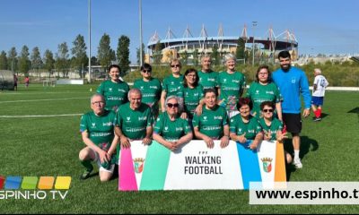 Walking Football de Espinho volta da dar cartas em Aveiro