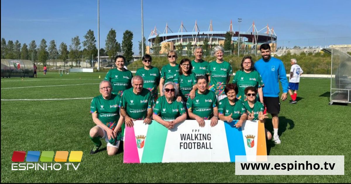 Walking Football de Espinho volta da dar cartas em Aveiro