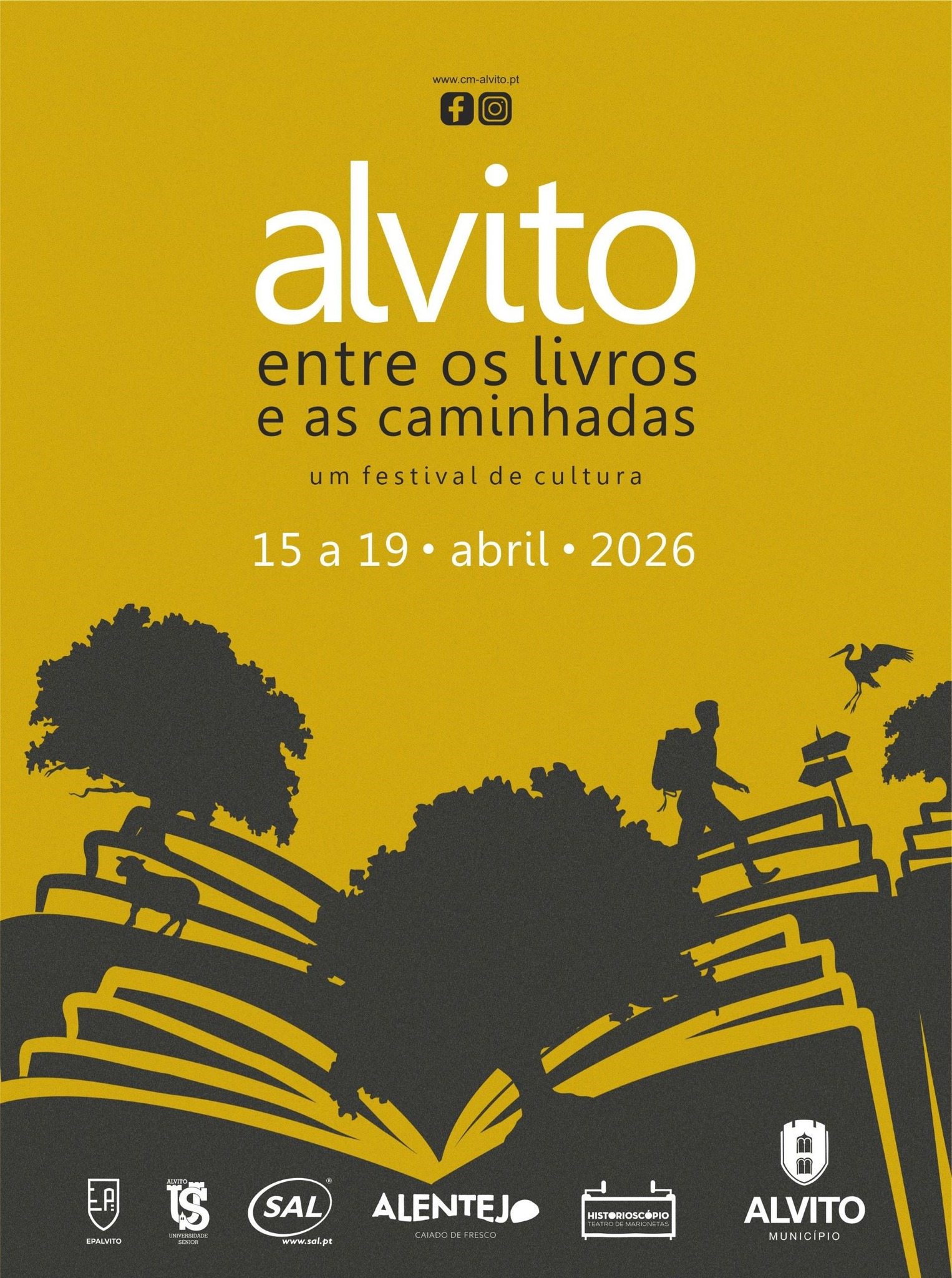 Alvito entre os Livros e as Caminhadas

A Câmara de Alvito organiza, de 15 a 19 …