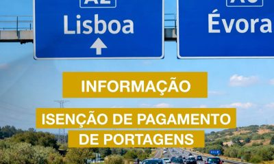 Isenção de Portagens para Residentes e Empresas do Alentejo

A partir desta quar…