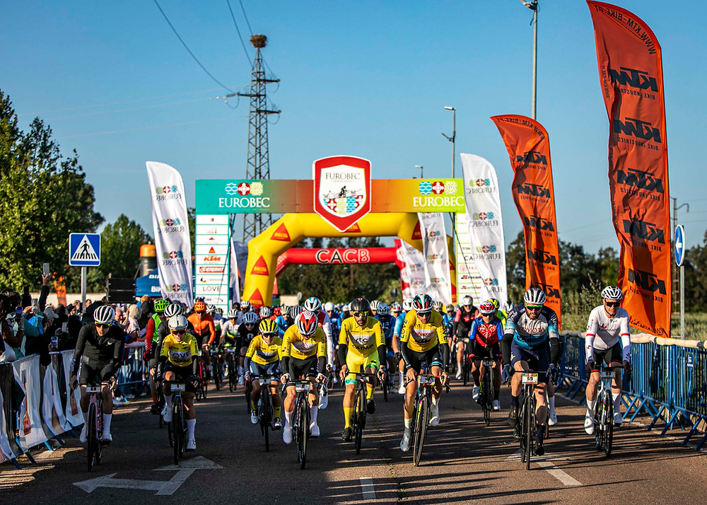 Pedro Cidoncha e Tamára Branco triunfam no EuroBEC Granfondo