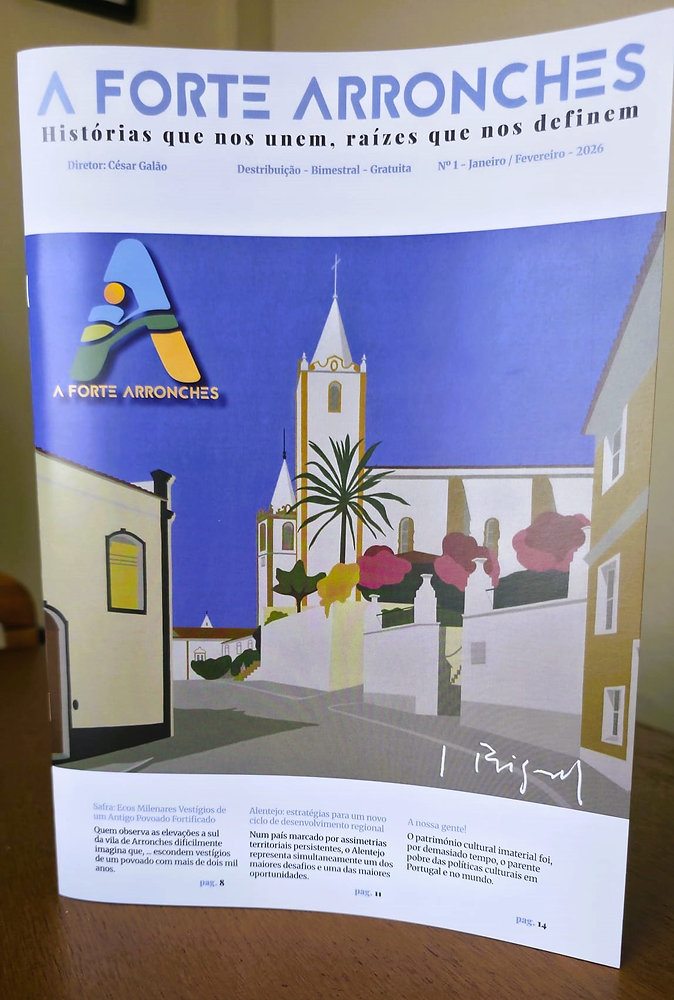 Revista ‘Forte Arronches’ apresentado o Nº 1