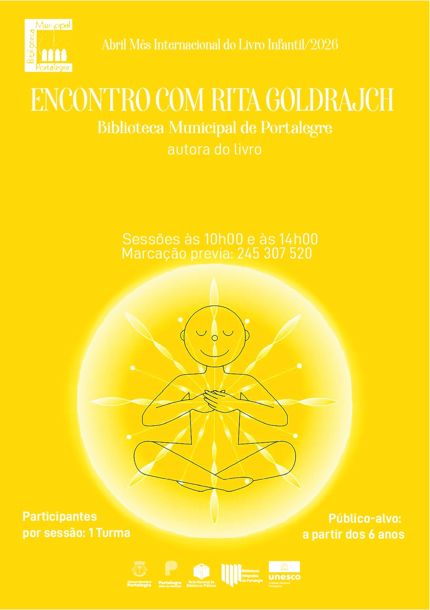 “Yoga na Linha do Coração” para crianças, dia 17 de abril, na Biblioteca Municip…