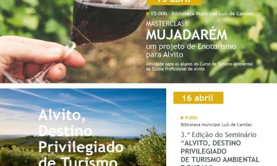 Seminário “Alvito, destinado privilegiado de turismo ambiental e rural”

Dia 16 …