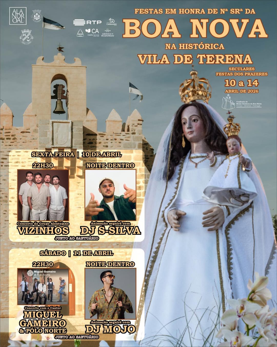 Começam amanhã as festas em Honra de Nossa Senhora da Boa Nova Sexta-feira | 1…