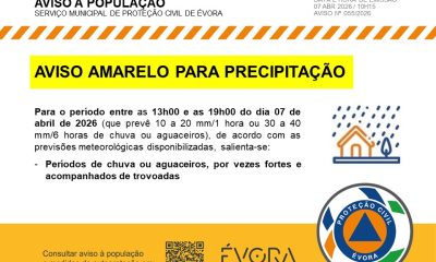 07ABR2026 – 10h15
De acordo com a informação recebida do Instituto Português do …