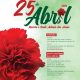 Comemorações do 52º aniversário do 25 de Abril 

 Marvão 

10h00 – Desfile da B…
