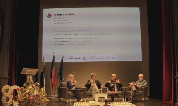 O congresso “O jornalismo que temos. O jornalismo que queremos. O jornalismo de …