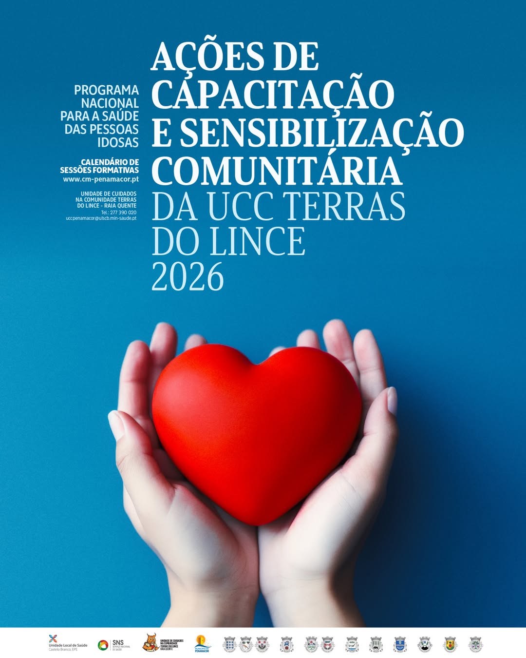 UCC Terras do Lince promove formação em saúde para a população sénior

A Unidade…