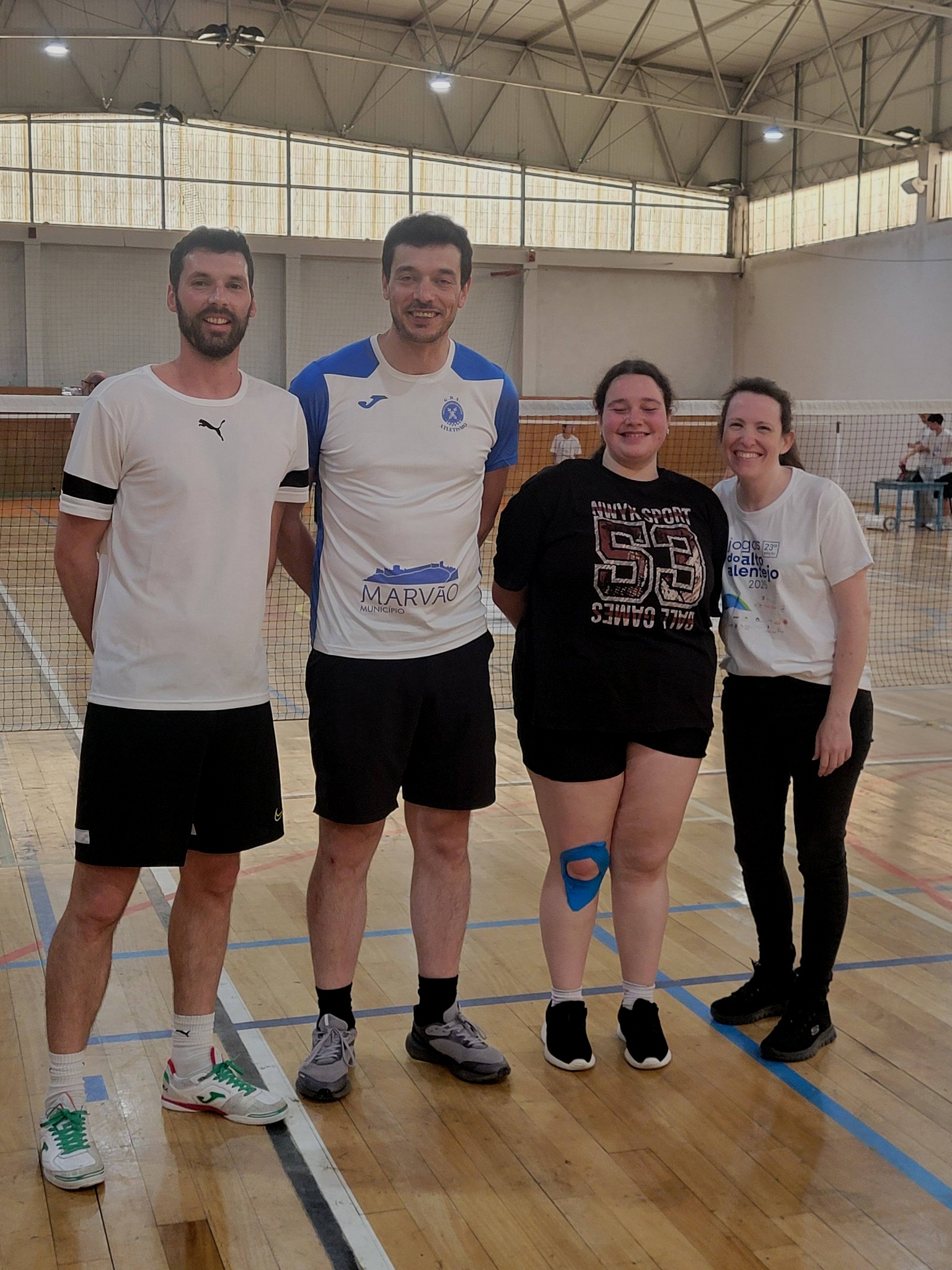 O Pavilhão Municipal de Portalegre recebeu, dia 11 de abril, o torneio de badmi…