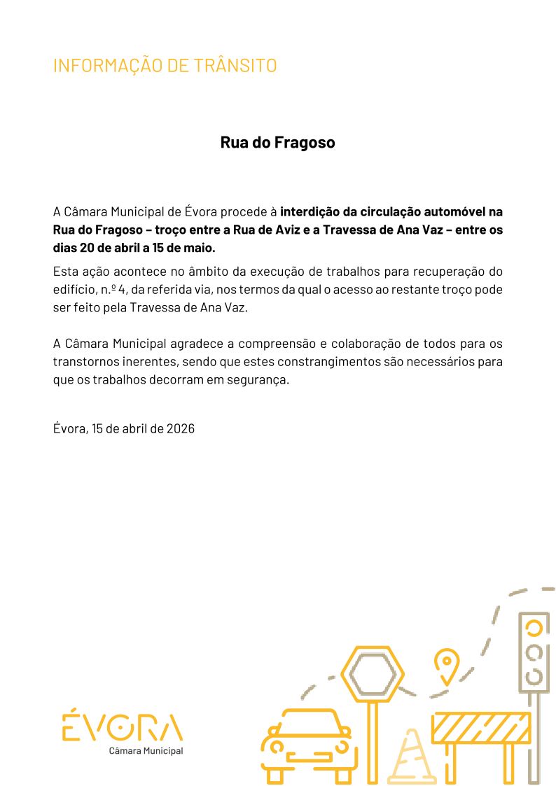 Informação de trânsito: