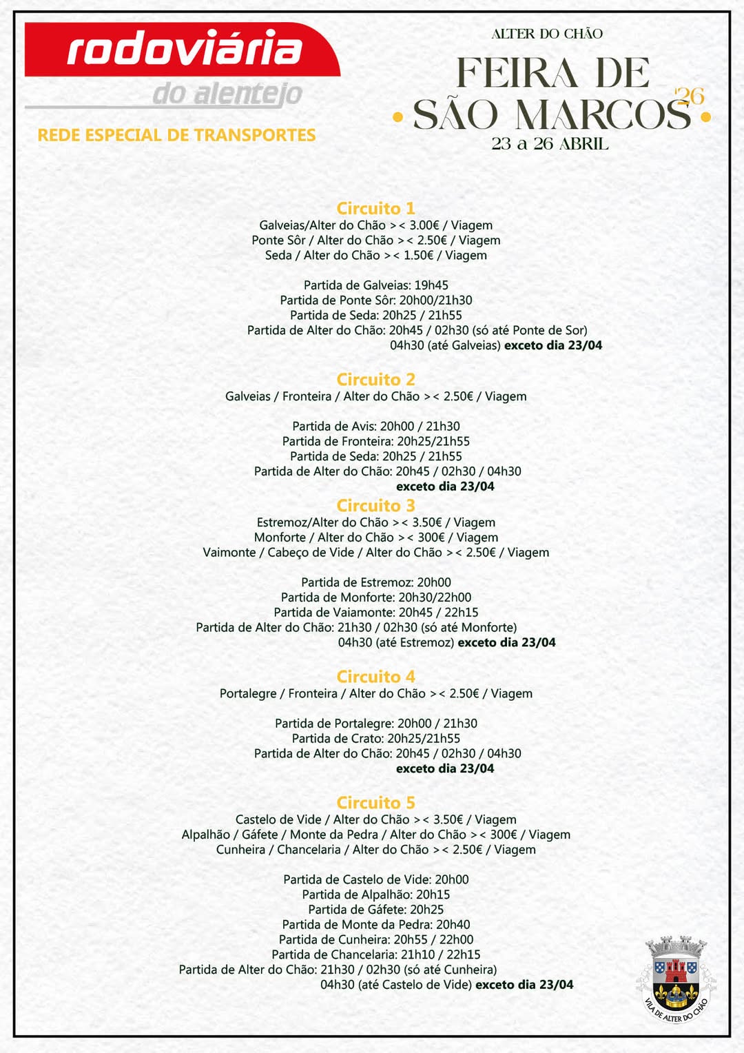 𝗥𝗲𝗱𝗲 𝗘𝘀𝗽𝗲𝗰𝗶𝗮𝗹 𝗱𝗲 𝗧𝗿𝗮𝗻𝘀𝗽𝗼𝗿𝘁𝗲𝘀 𝟮𝟬𝟮𝟲Para maior comodidade e segurança de todos aqu…