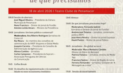 Ministro da Presidência participa em congresso sobre o futuro do jornalismo em P…