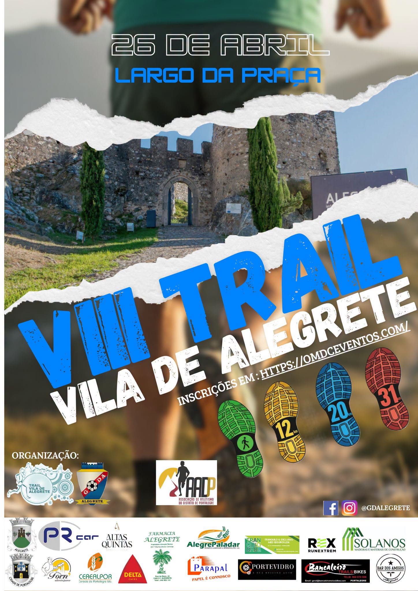 DIVULGAÇÃO DE ATIVIDADES A DECORRER NO CONCELHO
Com o apoio do Município de Por…