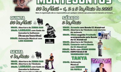 Festas em Honra de Nossa Senhora da Conceição  de 30 de abril a 3 de maioMont…