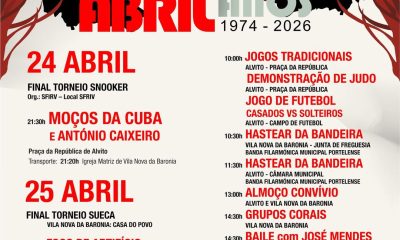 Comemorações do 25 de abril no concelho de Alvito