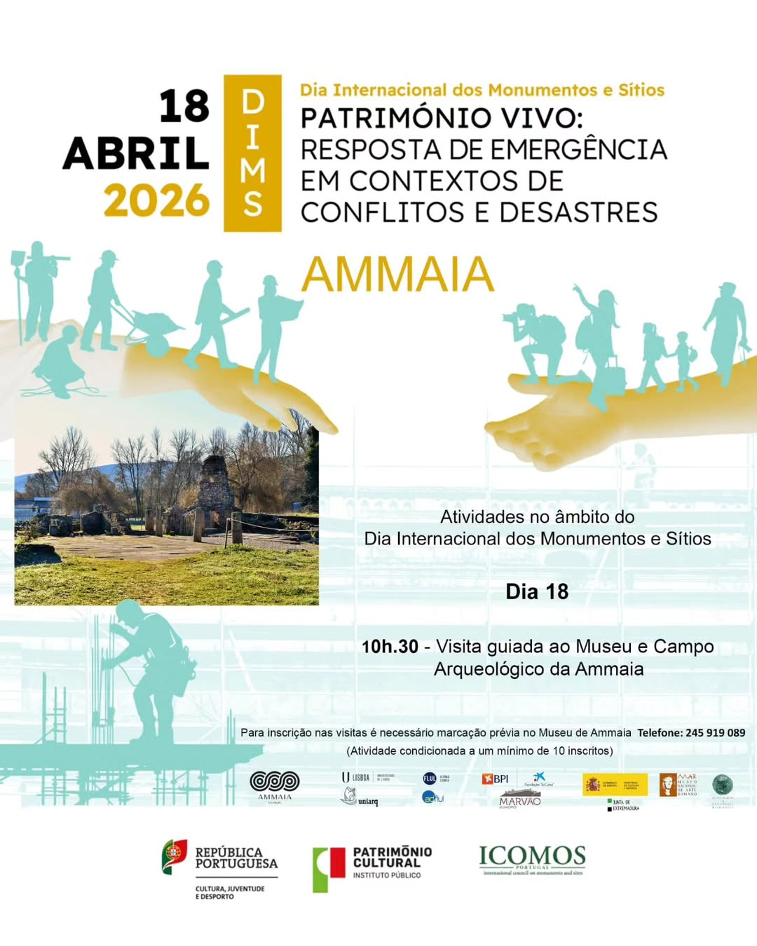 Este sábado, 18 de abril, a Ammaia associa-se ao Dia Internacional dos Monument…