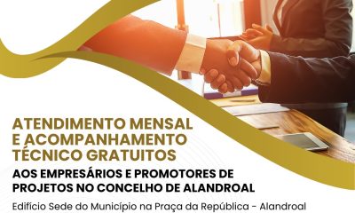 27 de abril | Apoio Empresarial Gratuito em Alandroal

Esclareça as suas dúvida…